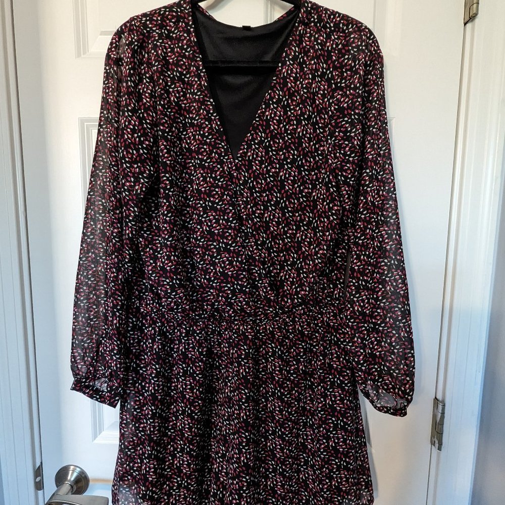 Express Faux Wrap Shorts Romper